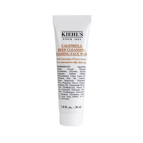 (3 Pack) Kiehl's Calendula Deep Cleansing Foaming Face Wash 1oz 30ml - Picture 1 of 3